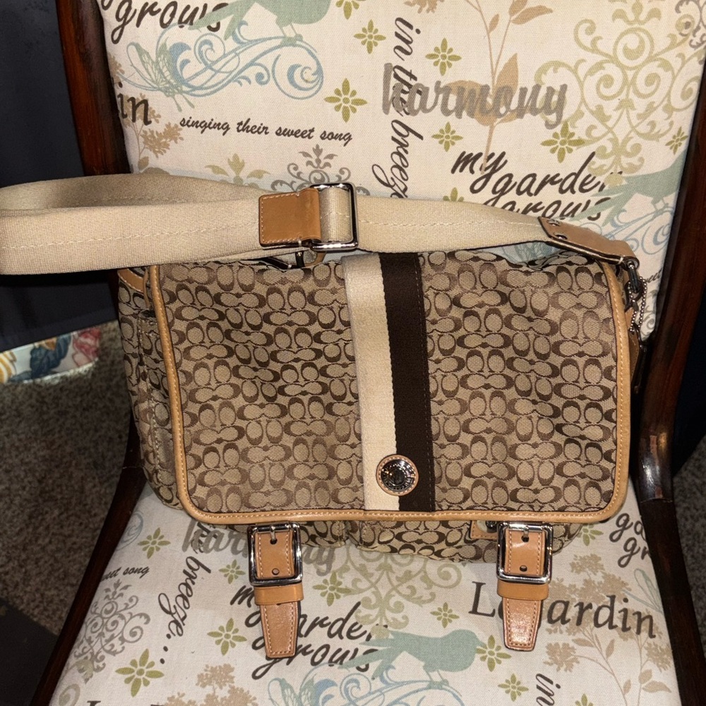 Vintage Coach Messenger Bag